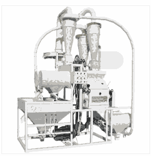 山東菏澤三倉四羅皮芯分離磨粉機(jī) 小麥雜糧制粉機(jī)設(shè)備