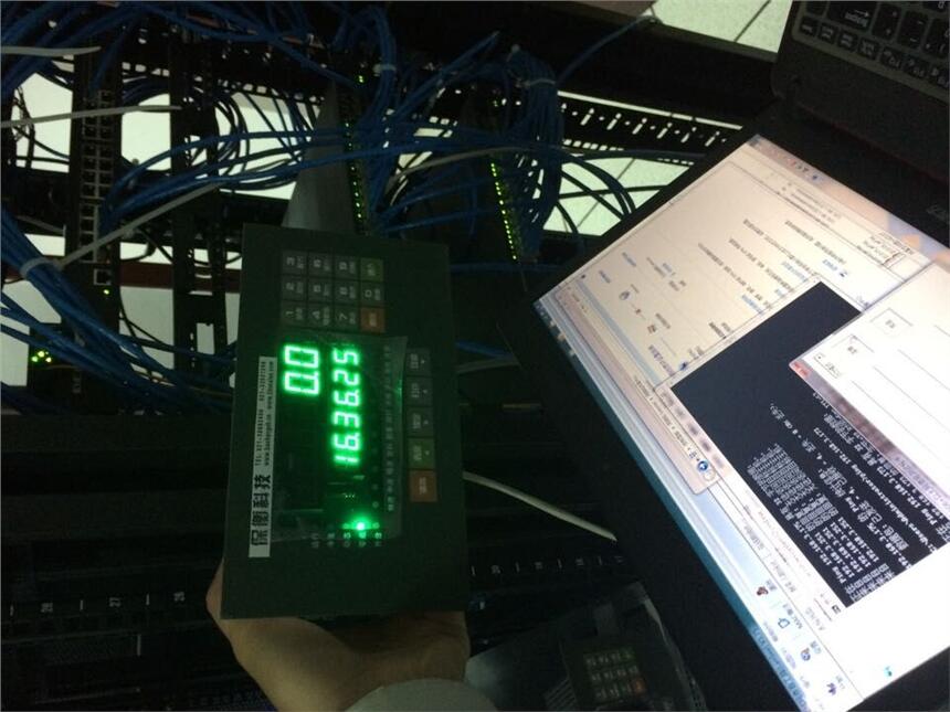 湖北保衡SCS-60噸控制閥門預(yù)警地磅秤，120T超重提示報(bào)警電子磅秤