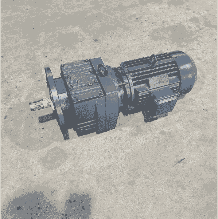 立式交流電斜齒輪減速機(jī)電機(jī)一體機(jī) YCJ132FV3-3KW-171