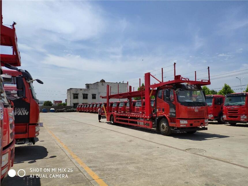 北京解放J6小三軸車輛運(yùn)輸車哪里好