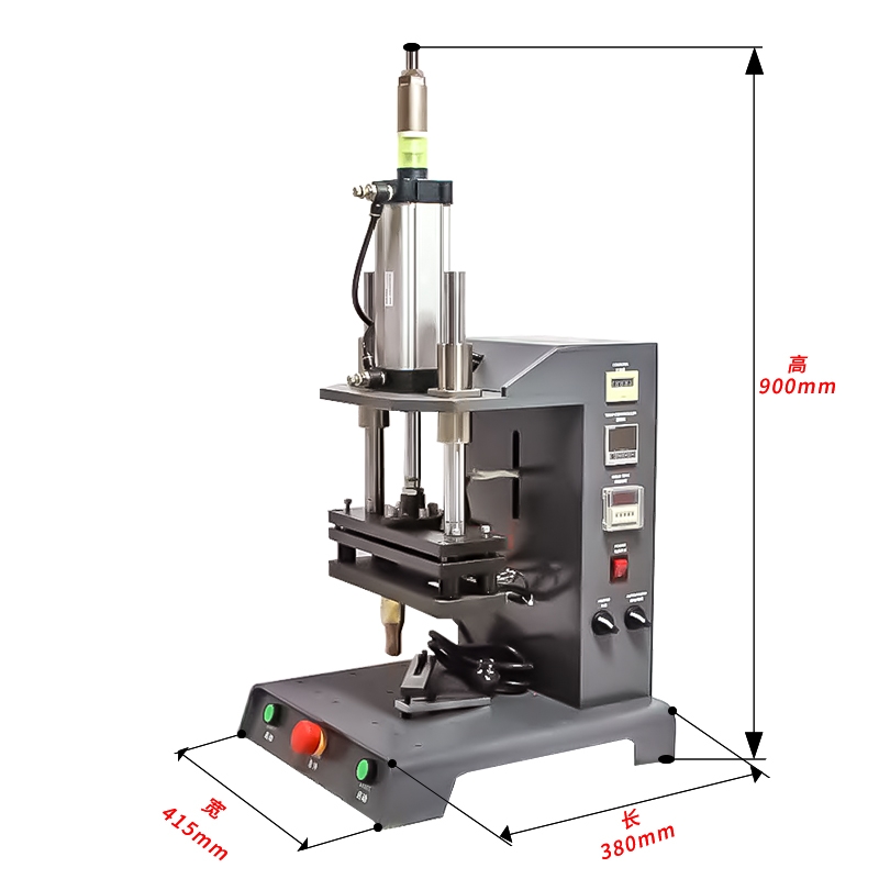 小型熱壓機恒溫加熱氣動塑料柱子熱鉚機塑膠熱熔機螺母埋植焊接機