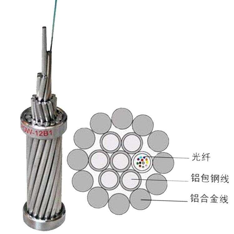 OPGW-24B1-70光纖復(fù)合架空相線 通訊光纜