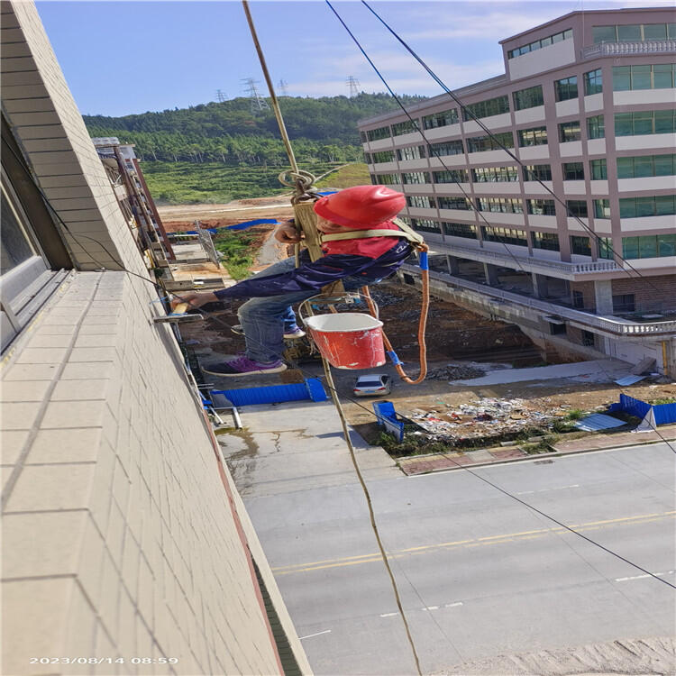 福建漳州市夜景燈安裝哪家好蜘蛛人高空作業(yè)瓷磚空鼓修復