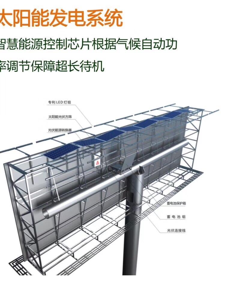 太陽(yáng)能廣告燈