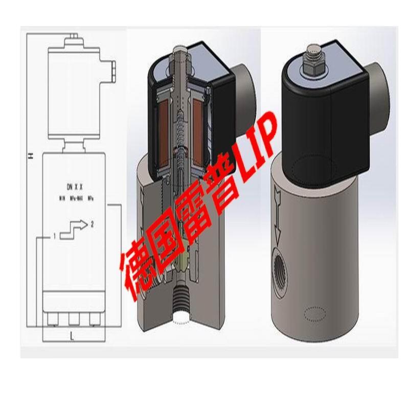 進口高壓直動式電磁閥《進口直通式高壓電磁閥》