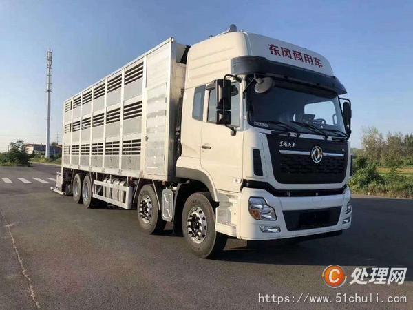 轉(zhuǎn)讓9.6米拉豬車 東風(fēng)天龍活禽運輸拉豬車運豬車廠價出售