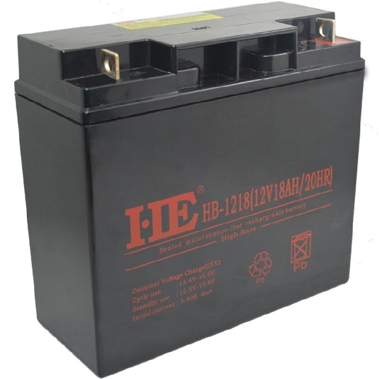 12V18AhHE消防照明eps ups直流蓄電池HB-1218