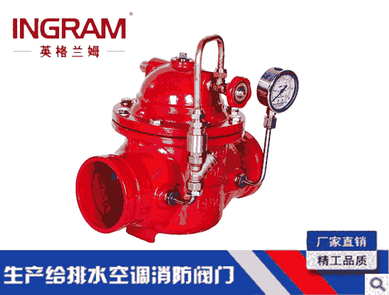 【廠家直銷】英格蘭姆 球墨鑄鐵 溝槽緩閉式止回閥 8300X