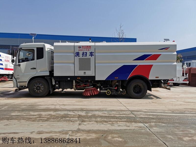 石家莊水泥廠路面清掃車