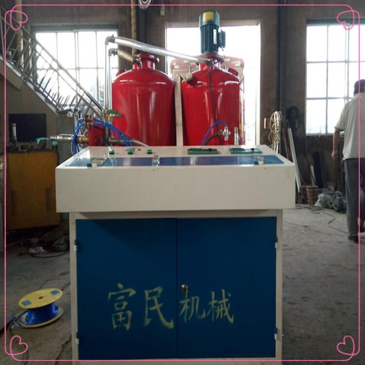 混合頭聚氨酯發(fā)泡機(jī) 黑白料發(fā)泡噴涂機(jī)  富民定制