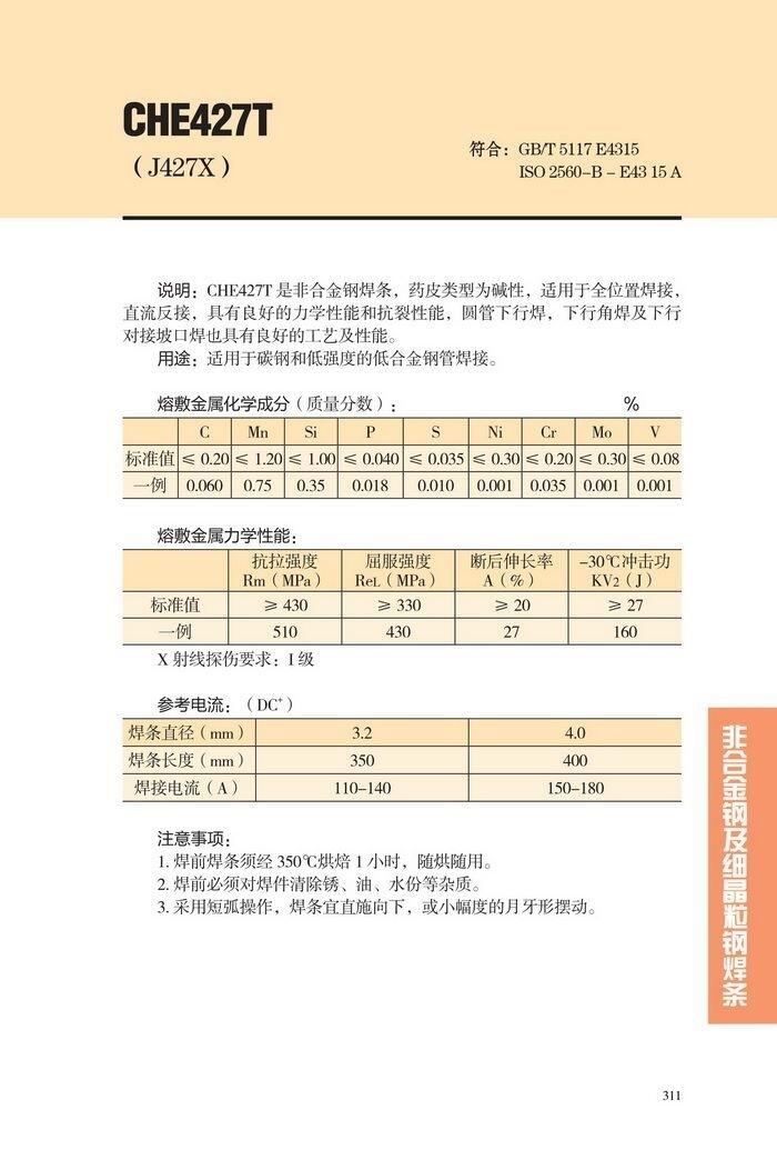 安徽省CHE657GX大西洋手工焊條