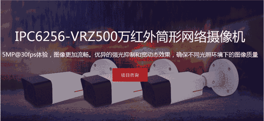 華為攝像機(jī)IPC6256-VRZ