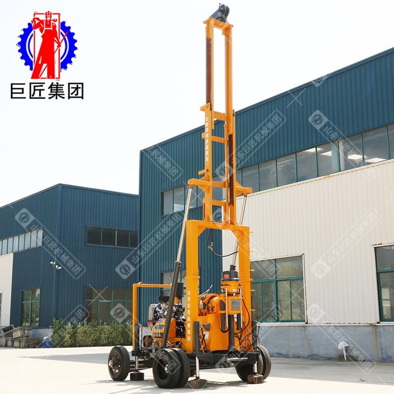 巨匠XYX-3輪式移動(dòng)液壓巖芯鉆機(jī)小型工程勘探鉆探設(shè)備