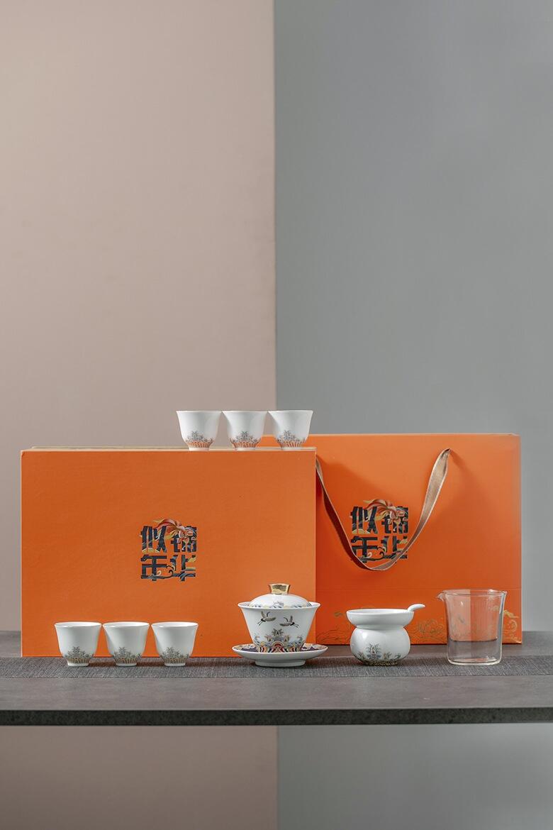 家居建材活動(dòng)禮品茶具 帶茶盤(pán)茶具印字