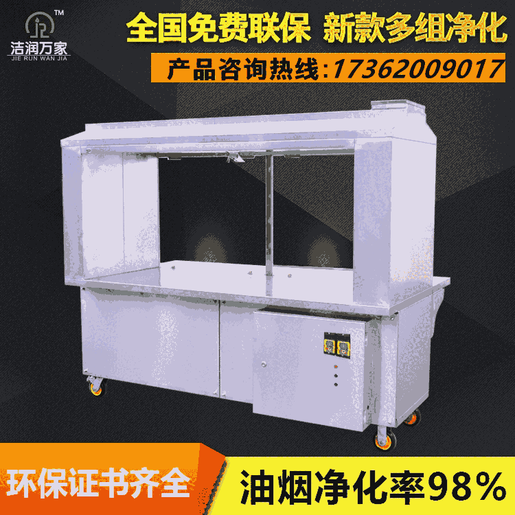 解析1.5米無(wú)煙燒烤車的發(fā)展行情廣東海豐