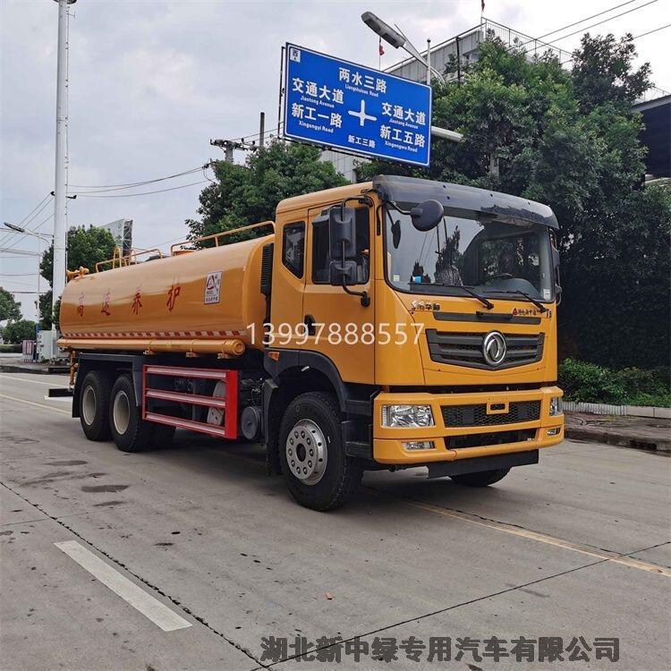 南昌東風T5后雙橋20立方灑水車廠家直銷-可分期付款包上戶！