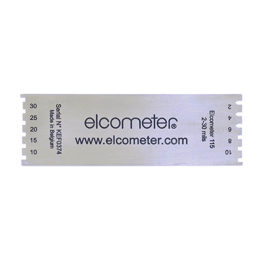 英國易高Elcometer 115 濕膜梳