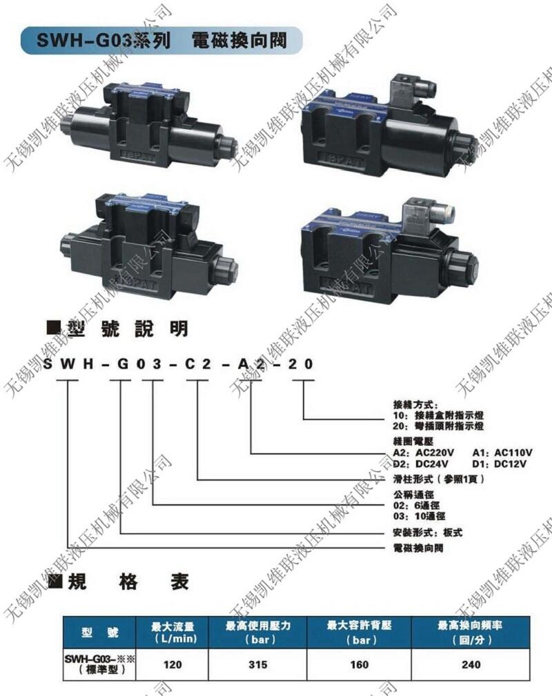 上饒SW-G10-B3-A1-20,電液換向閥,價(jià)格實(shí)惠|