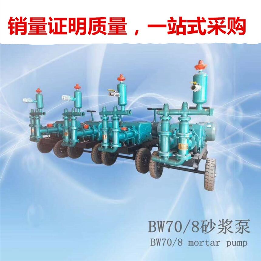 洛陽路邦機械 BW70/8雙缸砂漿泵 砂漿注漿機