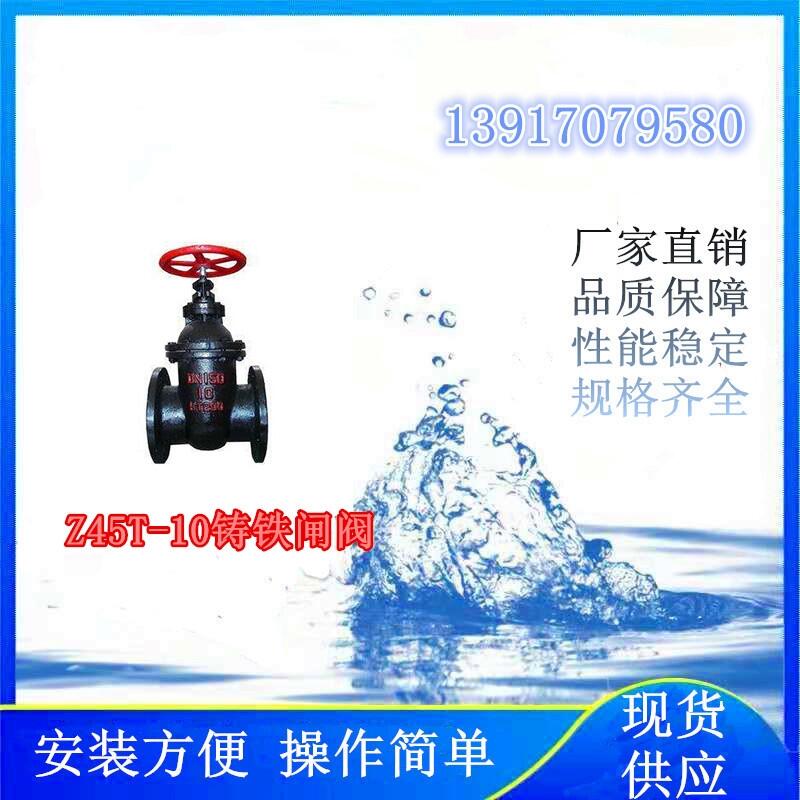 氫能項目上使用的Z45T-10鑄鐵閘閥