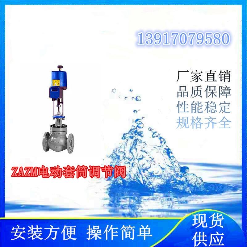 氫能項目上使用的ZAZM電動套筒調(diào)節(jié)閥