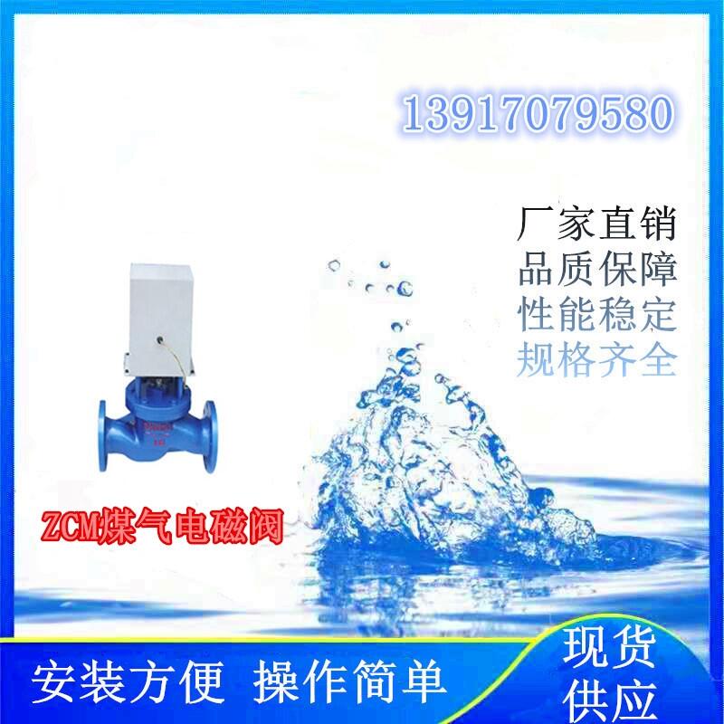 氫能項(xiàng)目上使用的ZCM煤氣電磁閥