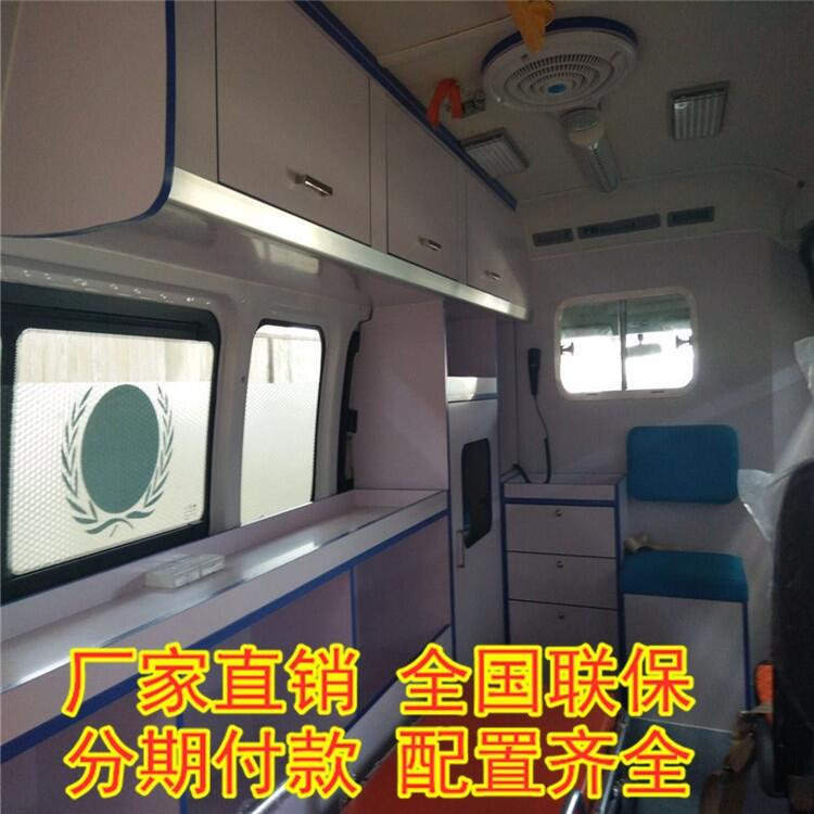 越秀V348長(zhǎng)軸高頂救護(hù)車 新世代全順方廂核酸采樣檢測(cè)車