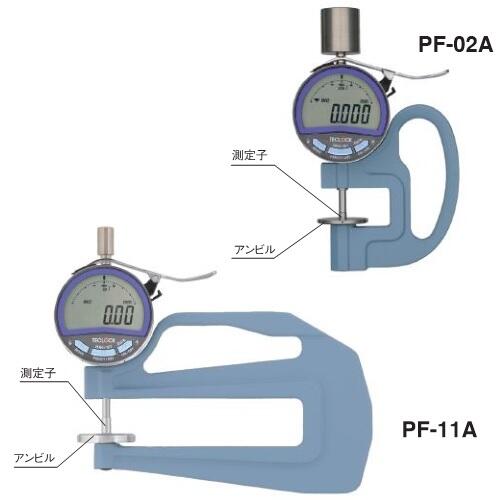 日本得樂TECLOCK恒壓厚度測量儀PF-15A