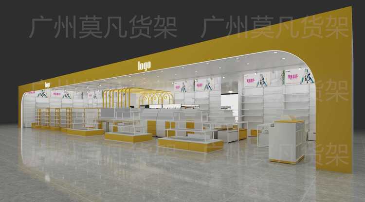 陽(yáng)江百貨貨架構(gòu)建空間展示、2025潮玩店貨架工廠設(shè)計(jì)