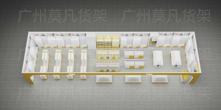 云南飾品百貨貨架空間設(shè)計、2024?潮玩貨架選擇可定制