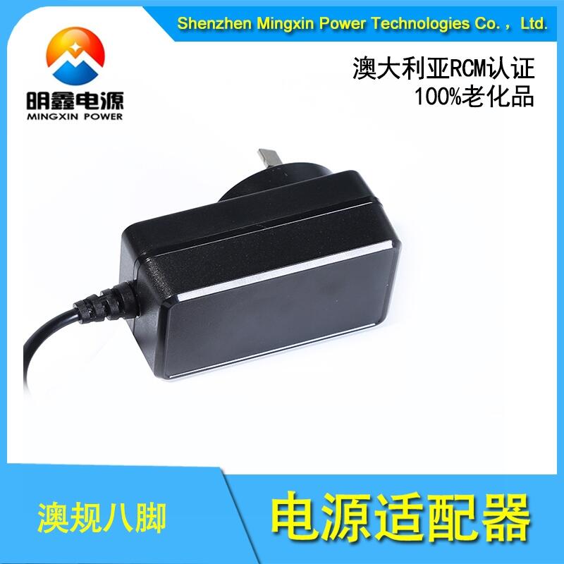 12V2A澳規(guī)車載電源適配器 24W點(diǎn)煙器電源 插墻式膠殼開關(guān)電源