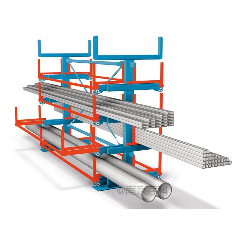 懸臂式倉儲貨架 定制 雙面存儲 手搖式 CK-SS-21 管材擺放架