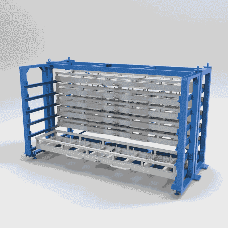 板材庫倉儲(chǔ)貨架 鈑金貨架 CK-CT-56 鍍鋅板存儲(chǔ)架 6米鋼板架子