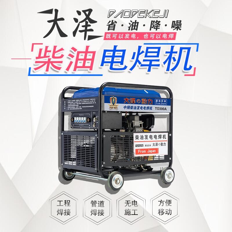 大澤動力300A內(nèi)燃弧發(fā)電電焊機