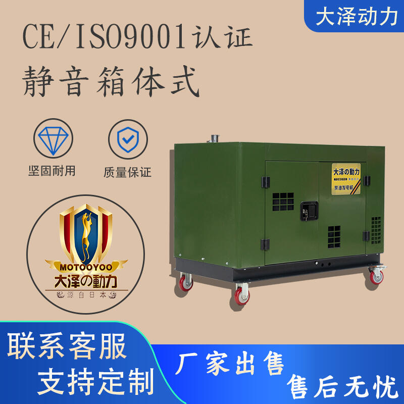 旅游景點用TO14000ET-V柴油發(fā)電機(jī)10千瓦