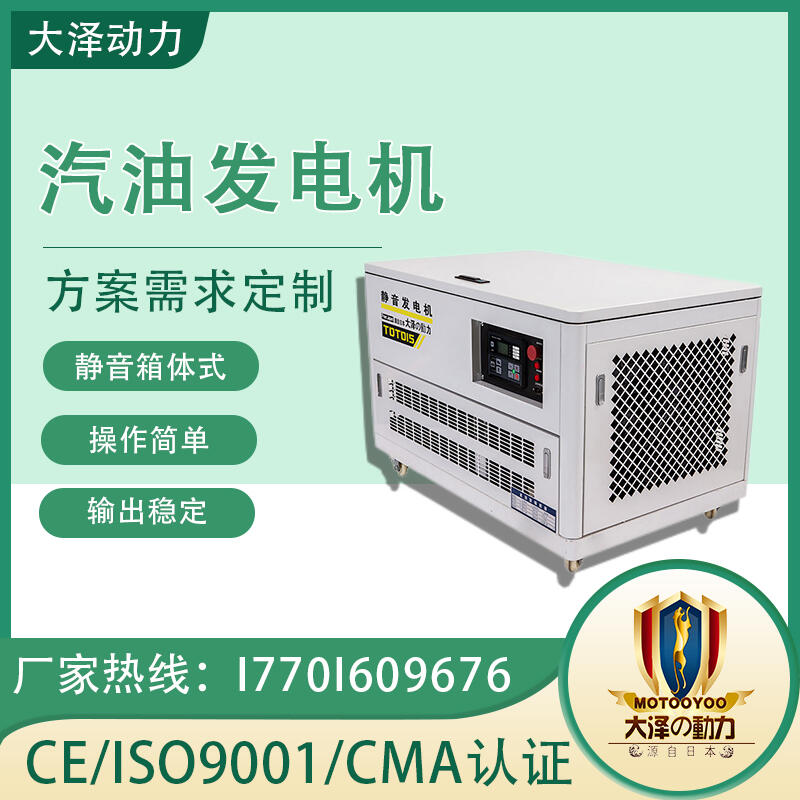 停電自啟動(dòng) 大澤動(dòng)力 TOTO12 12000W 汽油發(fā)電機(jī)