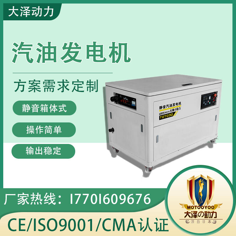 輕便小型 大澤動力 TOTO30 30000W 汽油發(fā)電機