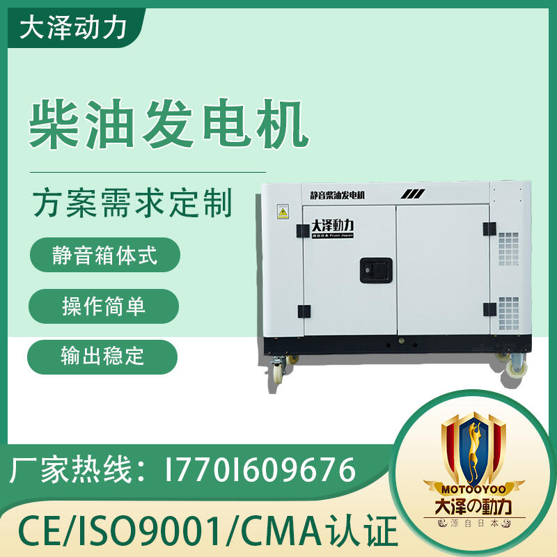 內(nèi)燃應(yīng)急 大澤動(dòng)力 TO16000ET 12000W 車載發(fā)電機(jī)