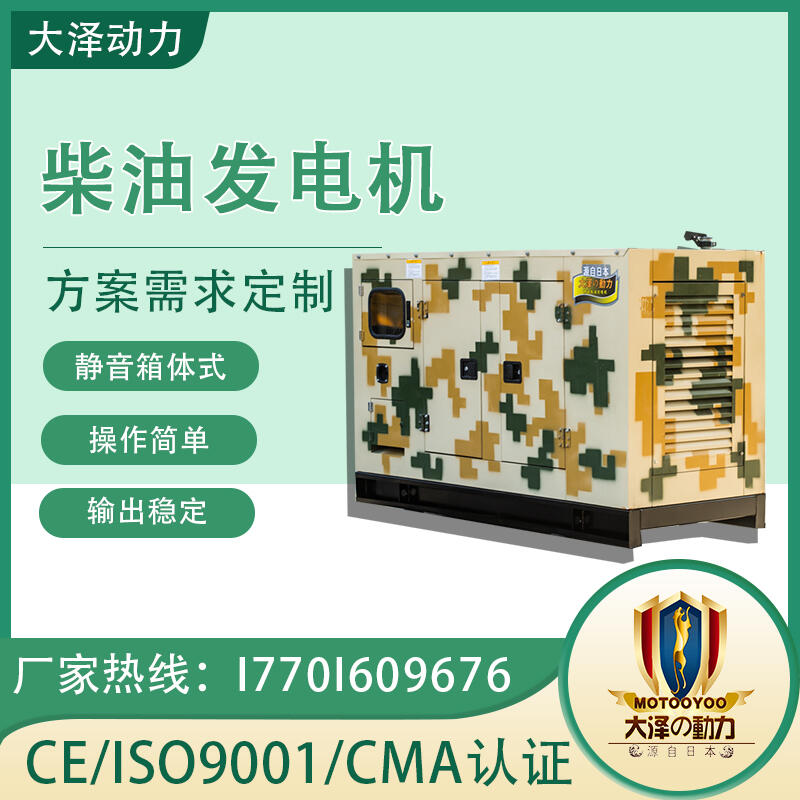 防汛應(yīng)急 大澤動(dòng)力 TO120000ET 120000W 柴油發(fā)電機(jī)