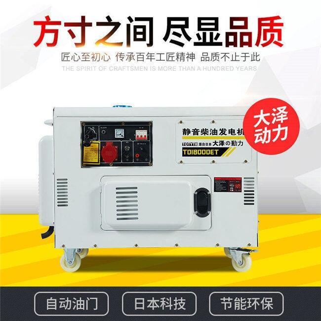 大澤動力10kw柴油發(fā)電機