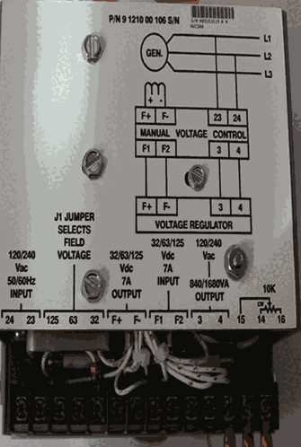 Basler electric手動電壓控制器MVC104