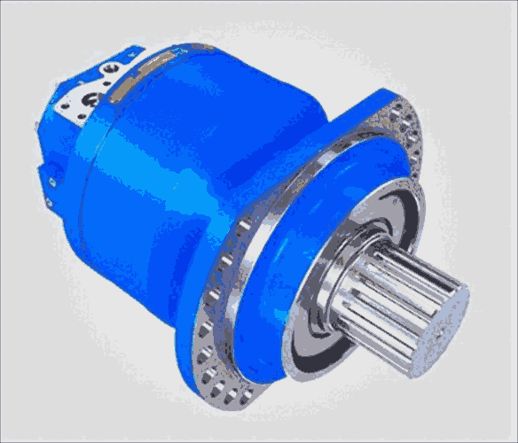 原裝進口 Rotary Power 小型 SMA 徑向活塞馬達法蘭連接