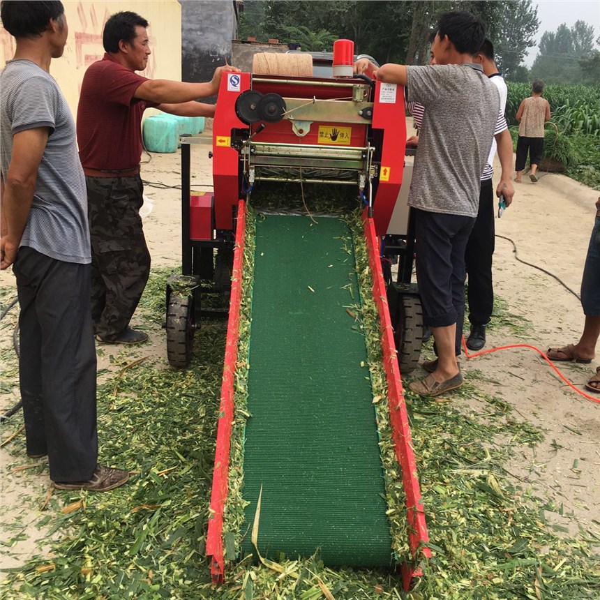 飼料青貯粉碎揉絲打捆包膜機廠家