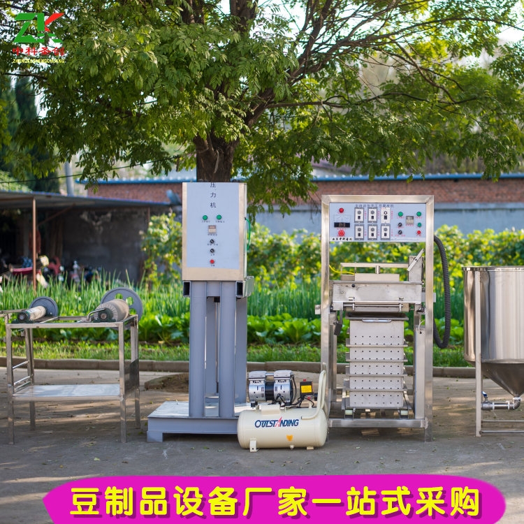 機(jī)械自動(dòng)潑腦千張生產(chǎn)線 仿手工千張豆腐皮機(jī) ?南通做豆腐皮的機(jī)器廠家