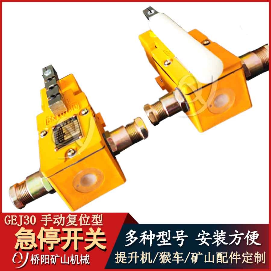 急停開關(guān)GEJ30型手動(dòng)跑偏傳感器 猴車配件