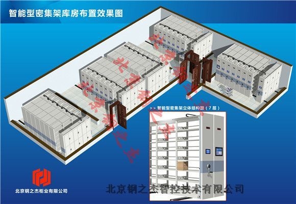 黃石檔案庫房檔案防護(hù)盾建設(shè)北京【語音播報(bào)密集柜】