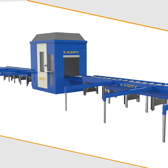 型鋼切割機 型鋼二次生產(chǎn)線 H型鋼切割機器人