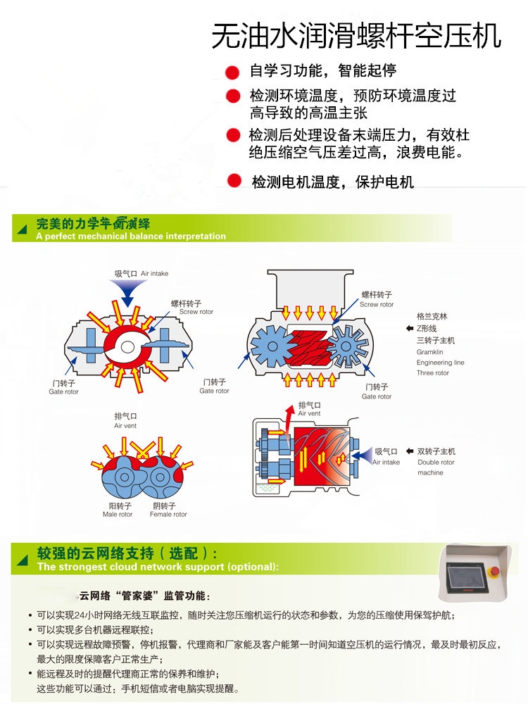 湄潭特殊氣體無(wú)油螺桿空壓機(jī)價(jià)格