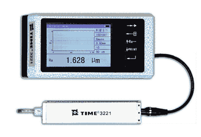 TIME3221高精度粗糙度儀 彩色觸摸屏快捷鍵操作