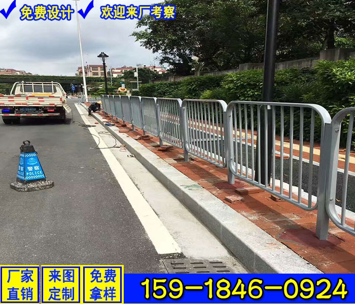 潮州機場道路護欄 惠州人行道欄桿廠家 廣州交通市政護欄廠